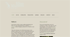 Desktop Screenshot of liliankluivers.nl